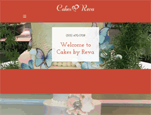 Tablet Screenshot of cakesbyreva.com